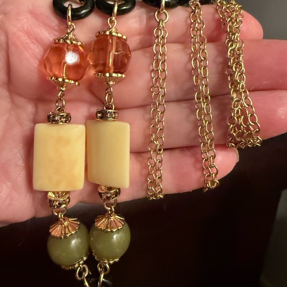 Kenneth Jay Lane KJL Safari Statement Necklace  – Rare & Bold - Picture 4 of 11